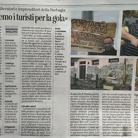 Alloggio per agriturismo S'armidda Seùlo
